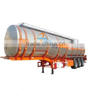 3 Axle Fuel Tanker Stainless Steel Tank Trailer