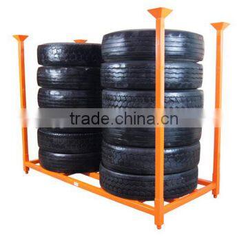 High Quality Q235 Steel Pallet Tire Rack PR2001 photo-3