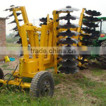 Hot selling offset 4.8m heavy duty disc harrow for sale with low price