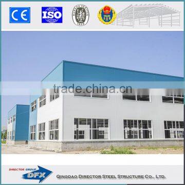 Prefabricated Insulation Cladding Steel Frame Building