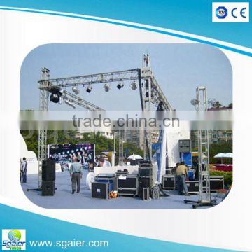 column truss lighting truss with 4 legs