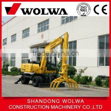 low price 7.8ton mini wheel hydraulic sugarcane loader