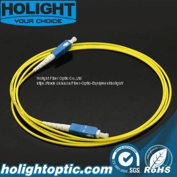 Fiber Optic Patchcord Sc to Sc Simplex LSZH Yellow photo-2