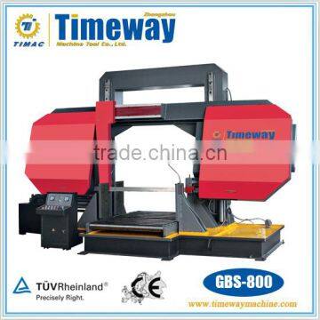 Big Sized Semi-automatic Horizontal Metal Band Sawing Machine (GBS-800)