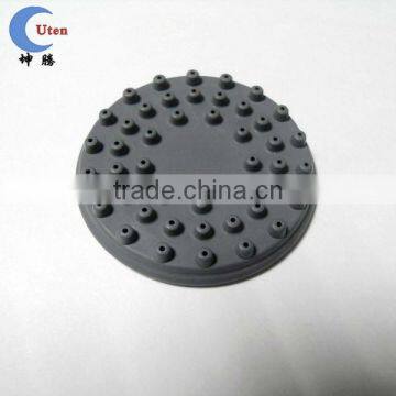 Bathroom Round Silicone sliding shower head