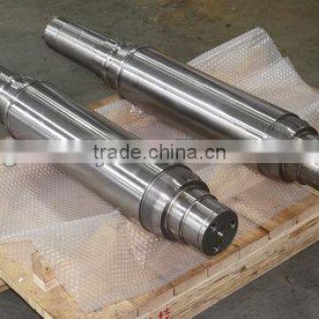 Customized Steel Rotor Shaft for High-speed Railway Transportation photo-4