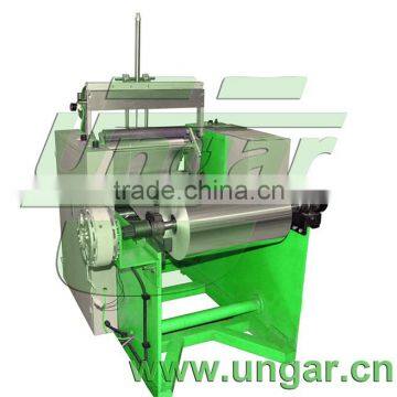 aluminium foil food container machine label rewinding machine