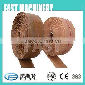 Rubber flat belt