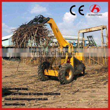 cheapest price brand new agricultural mini 3 wheel sugarcane loader