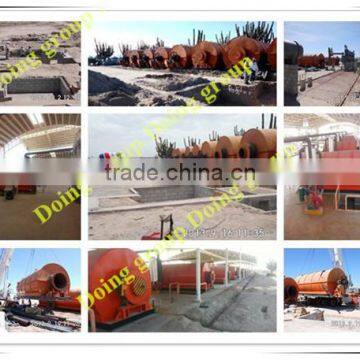 Latest Technology Waste Tire Recycling to Fuel Oil Pyrolysis Plant photo-5
