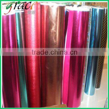 Laser shinning film laminated nonwoven fabric