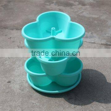 Stackable Garden Planters Herb Flower Pots Indoor and Outdoor photo-6