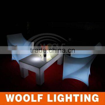 Fresh Hotel Restaurant Bar Color Changing Leisure LED Chair