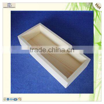Customized Mini Solid Cuboid Pine Wooden Pallet Coaster Tray photo-2