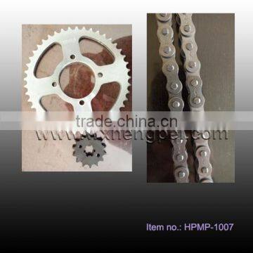 ybr125 sprocket and chain kit , 14T, 45T, 428H-118L