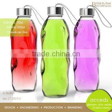500ml New Drink Bottle With Colored Silicone Cap photo-4