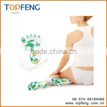 reflexology socks/massage socks/socks with gel/gel socks