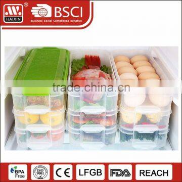 China supplier fresh-keeping plastic food grade storage containers box for refrigerator