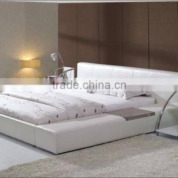 Hot Selling Soft Modern Leather Bed With Speaker photo-6