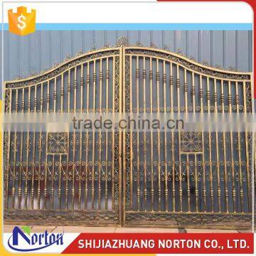 Housed used decor large cast iron gate for sale NTIRG-007LI