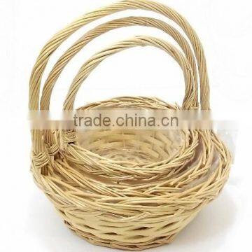 East Flower Basket Cheap Hand Weave Empty Gift Basket photo-4