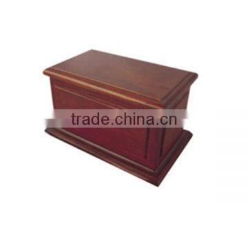 2016 Best-sell funeral supplies wholesale wooden urn