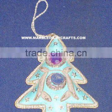 Tree Shape Christmas Tree Decoration Hanging Ornament