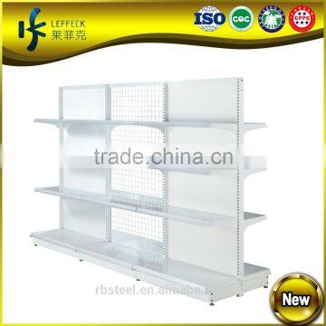 Customized Metal Supermarket Shelving / Wire Shelf For Convenience Store