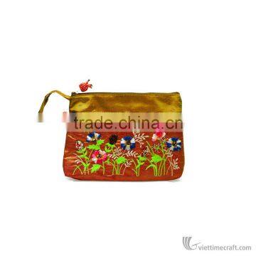 Embroidery Coin Purse, Handbag, Silk Purse, Handicraft in Vietnam photo-3