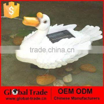 Solar floating swan, resin Garden Decoration G0231