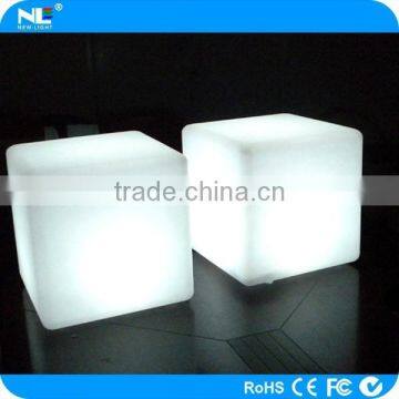 Promotional Illuminated Outdoor LED Color Changing Light Cube Furniture photo-2