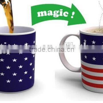 Promotional Design Changing Color Ceramic Cup photo-4