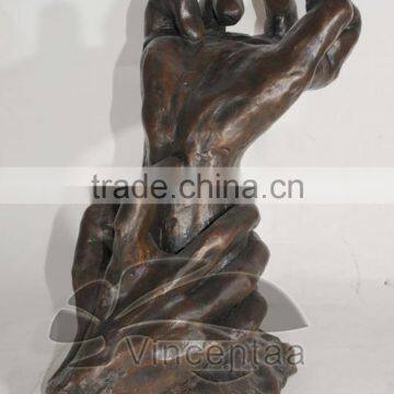 Popular Design Art Decoration Metal Craft Bronze Hand Sculpture photo-4