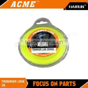 Nylon trimmer line garden line