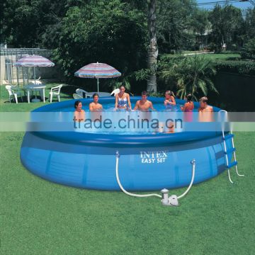 High quality popular pvc pool intex above ground metal frame swimming pool