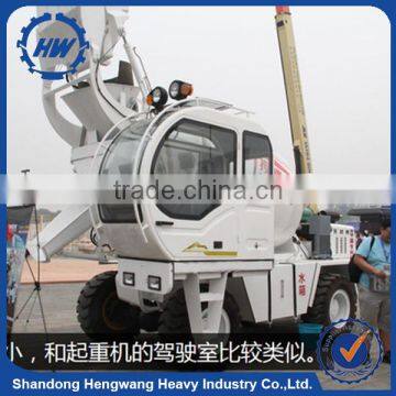 China Famous Brand Manufacture 270 Degree Self Loading Concrete Mixer Truck With Good Price