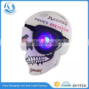 Halloween light up flashing pirate's eye patch