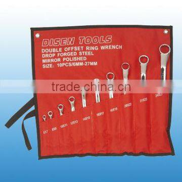 10pcs double box end wrench set WS006