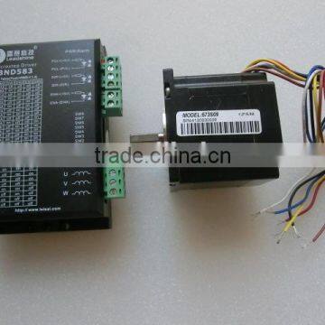 573S09 &3ND583 /3DM583 Stepper Motor and Driver for for Co2 Laser Engraving and Cutting Machine x Axis