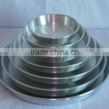 LY Aluminum Sanding Middle-deep Round Trays