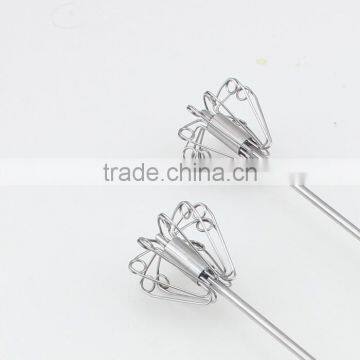 New Easy Kitchen Handle Push Whisk Versatile Egg Beater photo-3