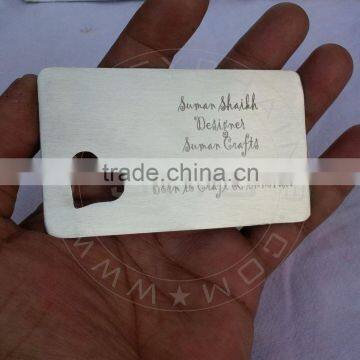 Stainless Steel Customized Business Cards photo-3