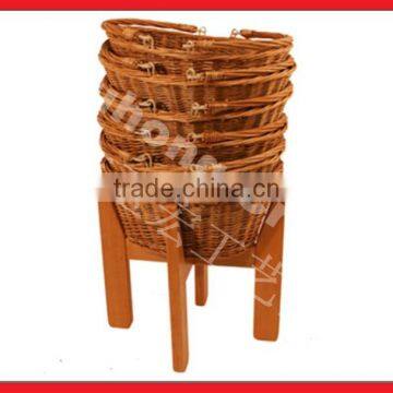 Eco-friendly Willow Basket With Handle photo-4