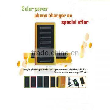 Economical 1300mah Portable Solar Mobile Phone Charger