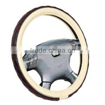 Good View PVC+PU Car Steering Wheel Cover