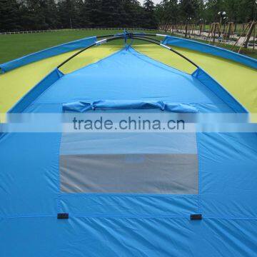 3 Person Double Layer Ripstop Polyester Family Camping Tent With Fiberglass Pole photo-3