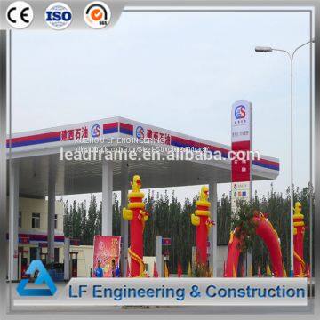 Galvanized and Prefab Steel Structure Petrol Station photo-3