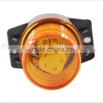 Amber 10-30V IP67 LED Rotating Beacon Flashing Lights LED Emergency Warning Light photo-4