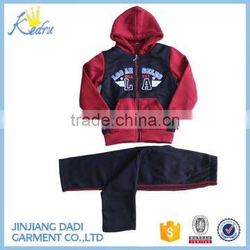 OEM Child Clothes Kids Boys Tracksuits New Arrival 2016 Boy Sport Suit Tracksuit With Custom Design Available