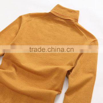 Mens High Quality Pure Wool Standard Style Turtleneck Sweater photo-4